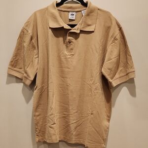 TCD Men's Tan Polo Shirt